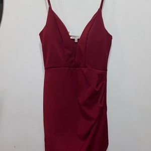 Charlotte Russe Maroon dress